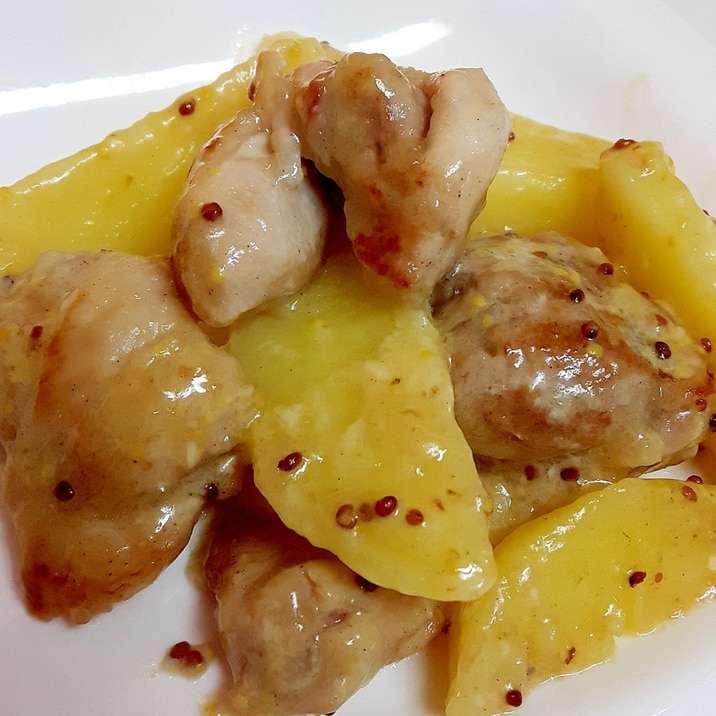 子供が喜ぶ 鶏肉とじゃがいものマヨマスタード炒め レシピ 作り方 By Acchan66 楽天レシピ 子供が喜ぶ 鶏肉とじゃがいものマヨマスタード炒め レシピ 作り方 By Acchan66 楽天レシピ